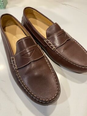 Women’s Cole Haan Brown Leather Penny Loafers